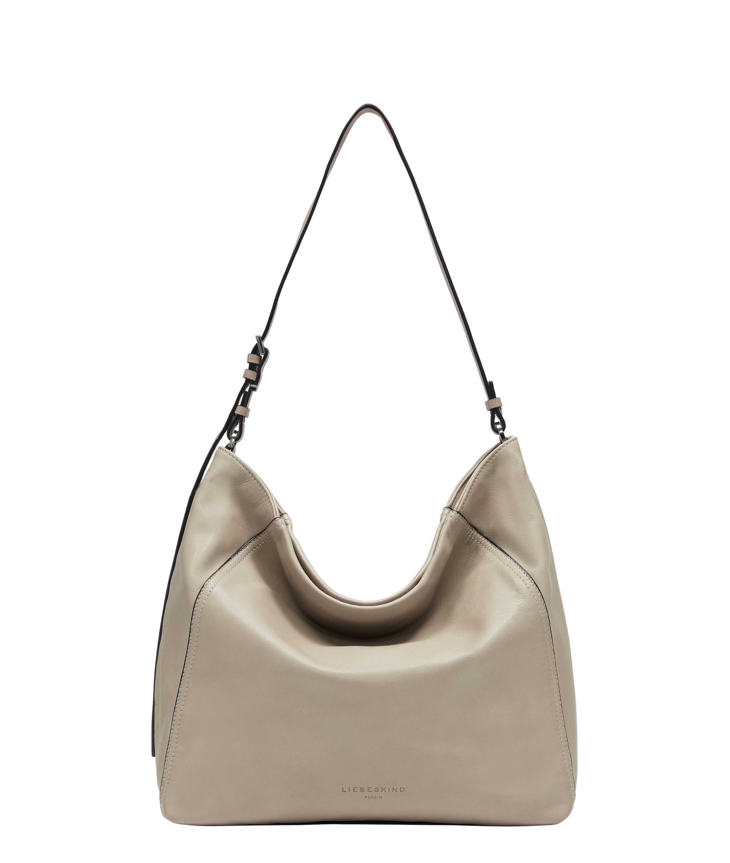 Sac bandoulière Liebeskind Berlin en beige : devant