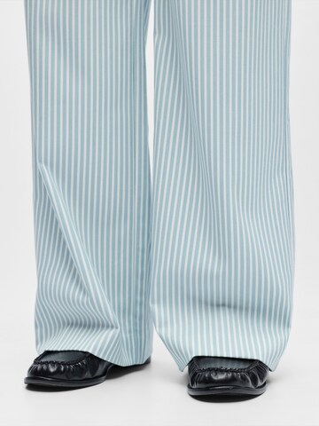 OBJECT Широки крачоли Панталон 'OBJLISA ' в бяло