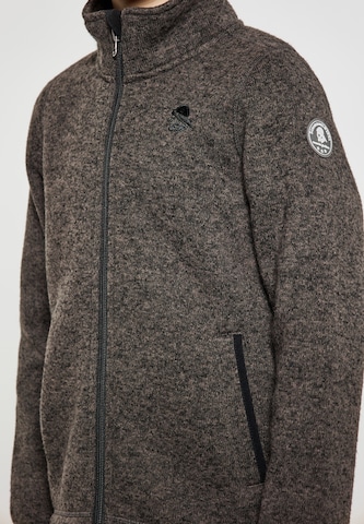 Schmuddelwedda Fleece Jacket in Grey