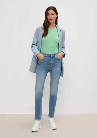 Coupe slim Jean comma casual identity en bleu