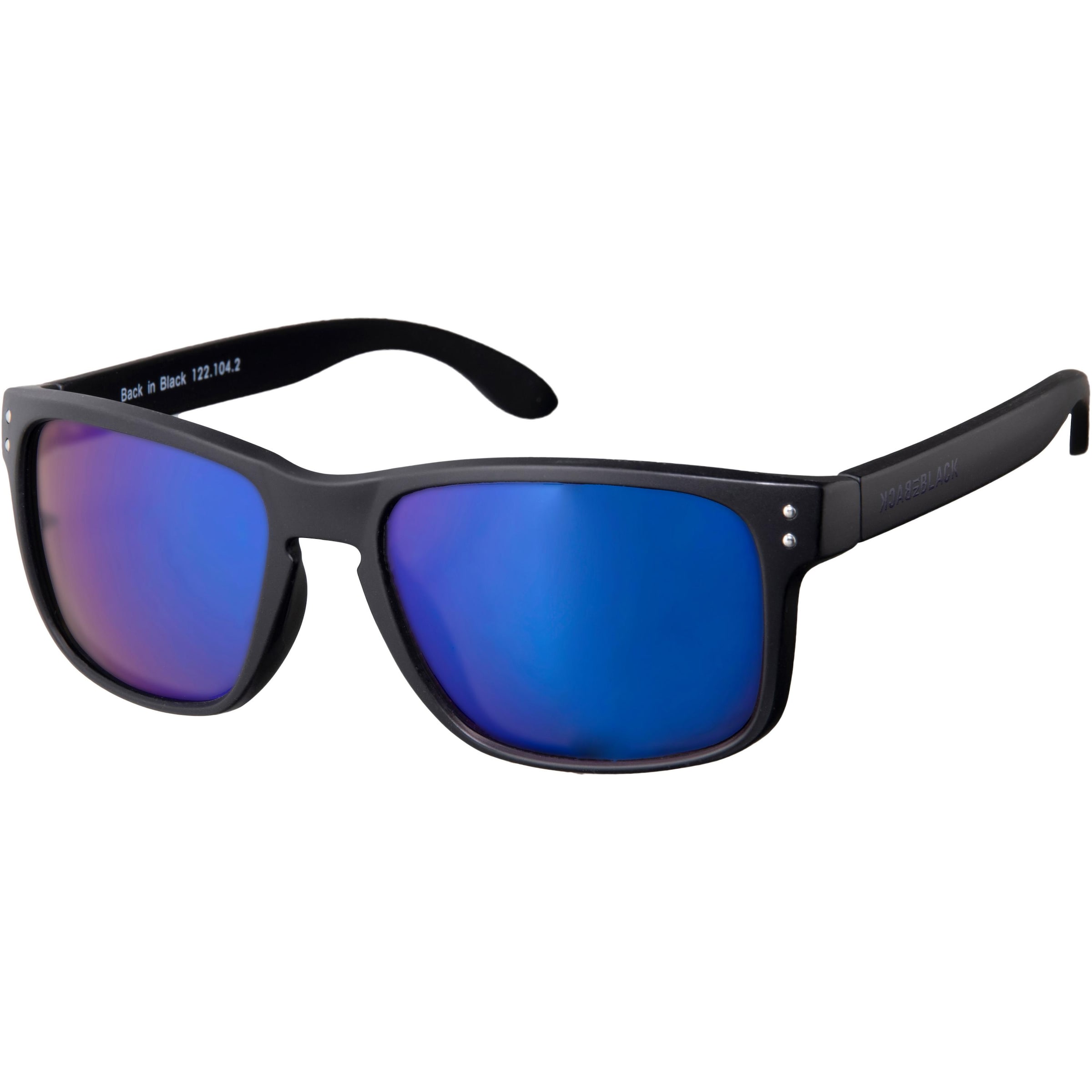BACK IN BLACK Eyewear Sunglasses in Black: front