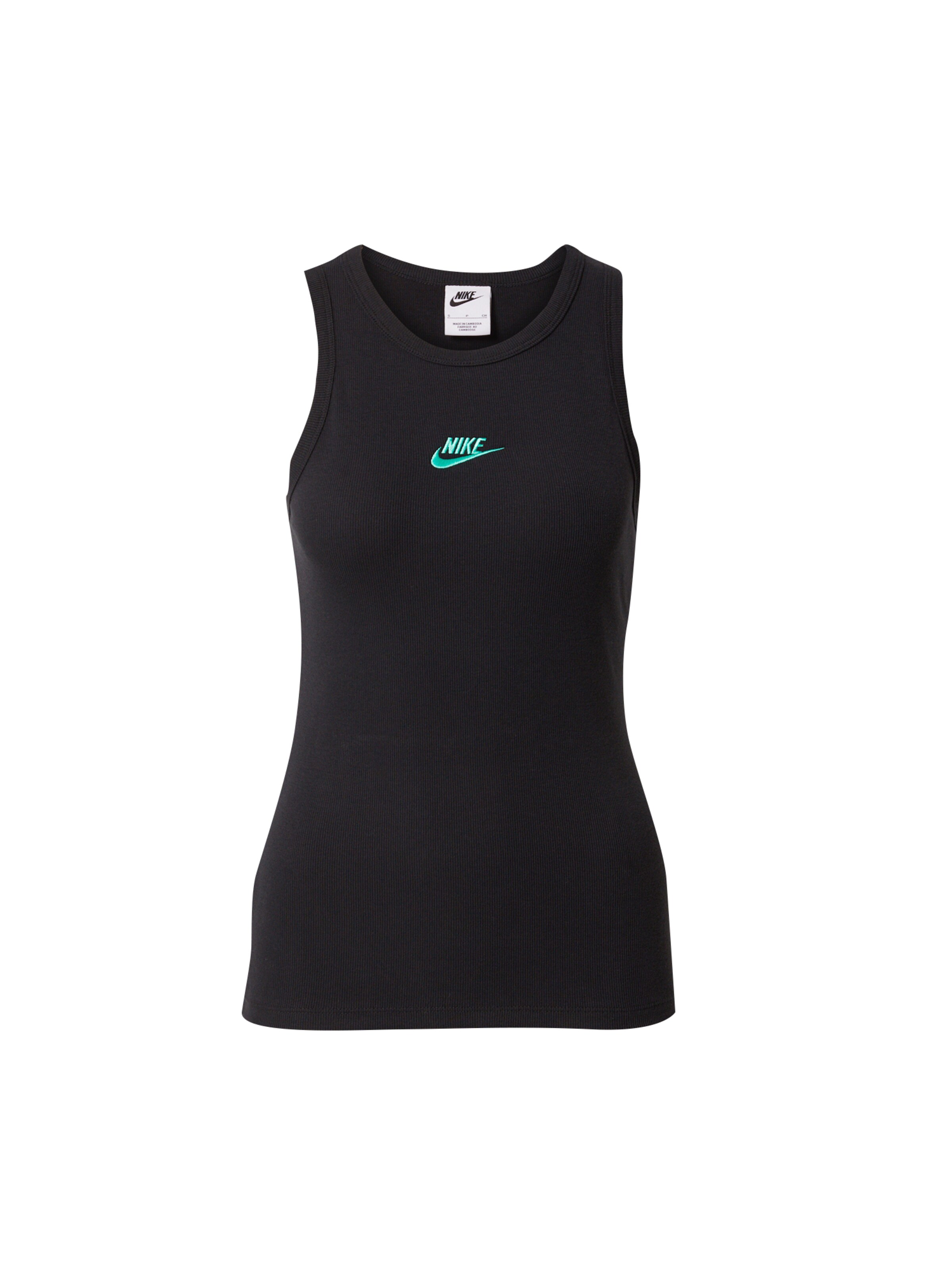Nike Sportswear Top in Black: front