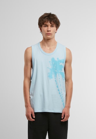 T-Shirt Just Rhyse en bleu : devant
