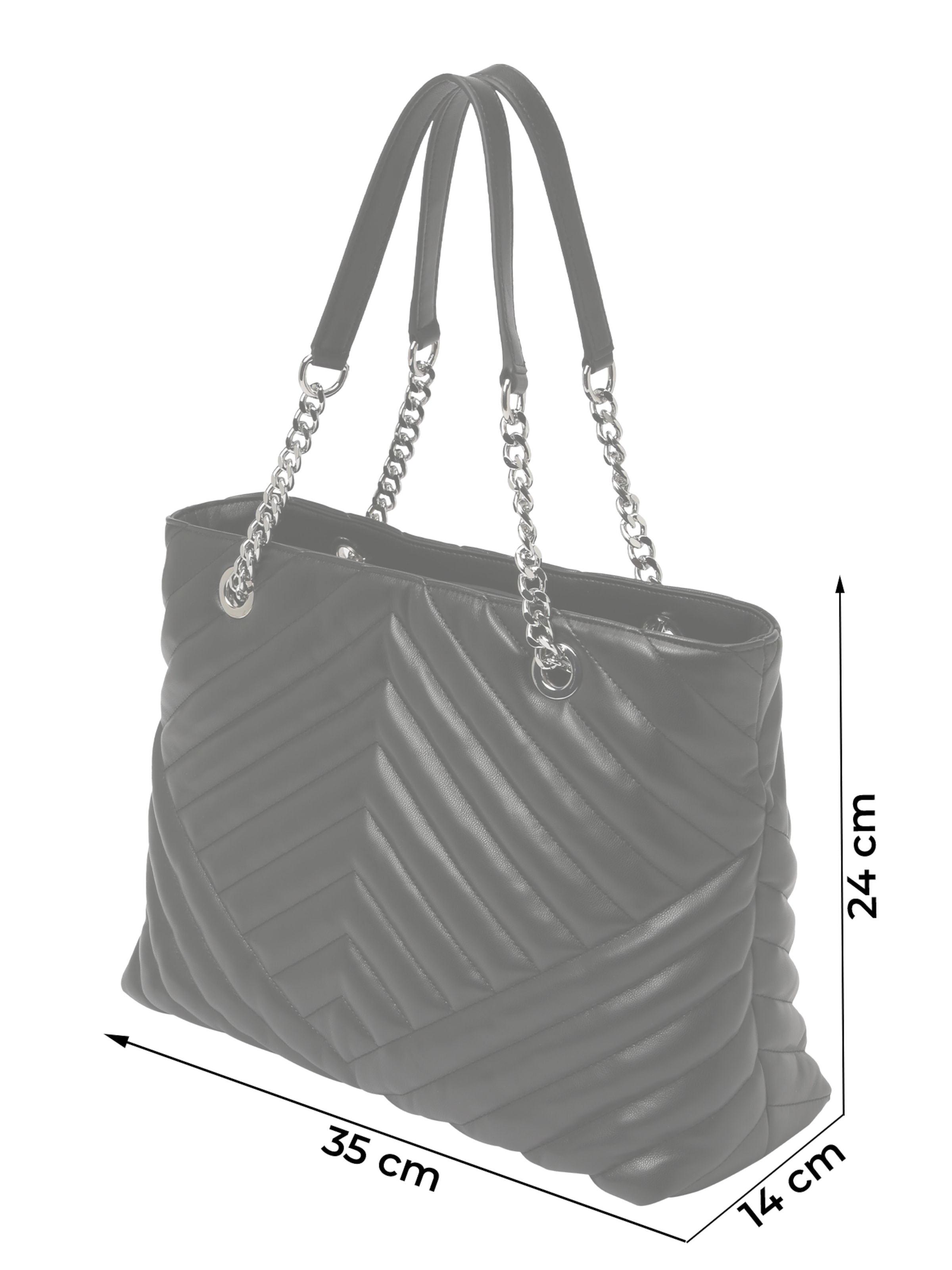 ARMANI EXCHANGE Μεγάλη τσάντα σε μαύρο