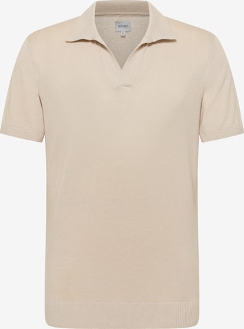 MUSTANG Shirt 'Ennis' in Beige: Vorderseite