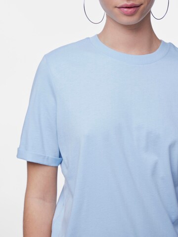 PIECES Shirt 'RIA' in Blauw