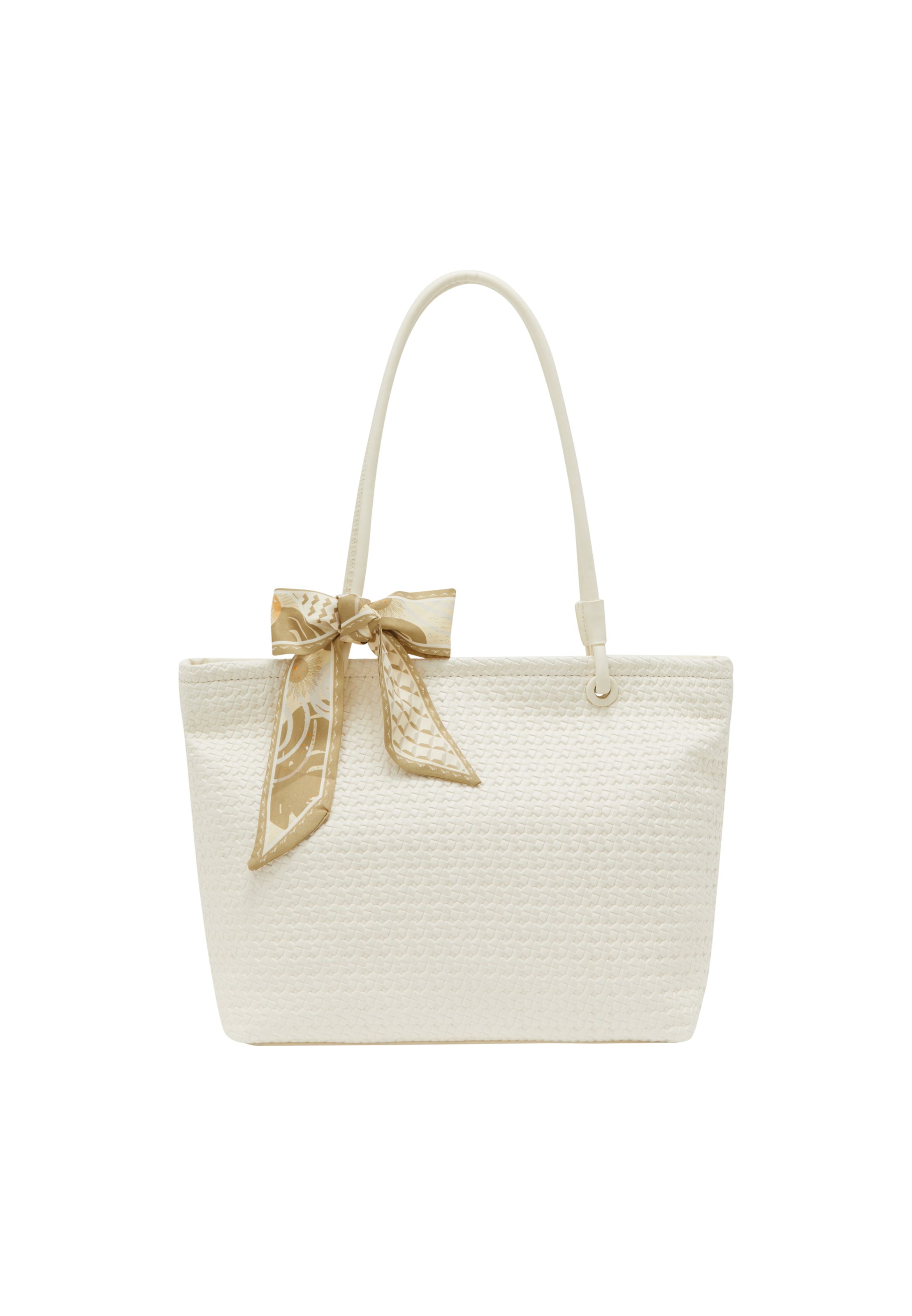 FELIPA Shopper in White: front