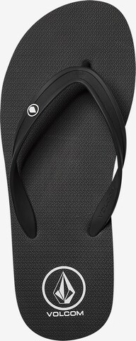 Volcom T-Bar Sandals 'Rocker' in Black