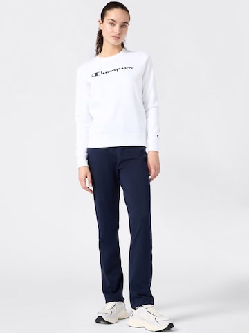 Sweat-shirt Champion Authentic Athletic Apparel en blanc