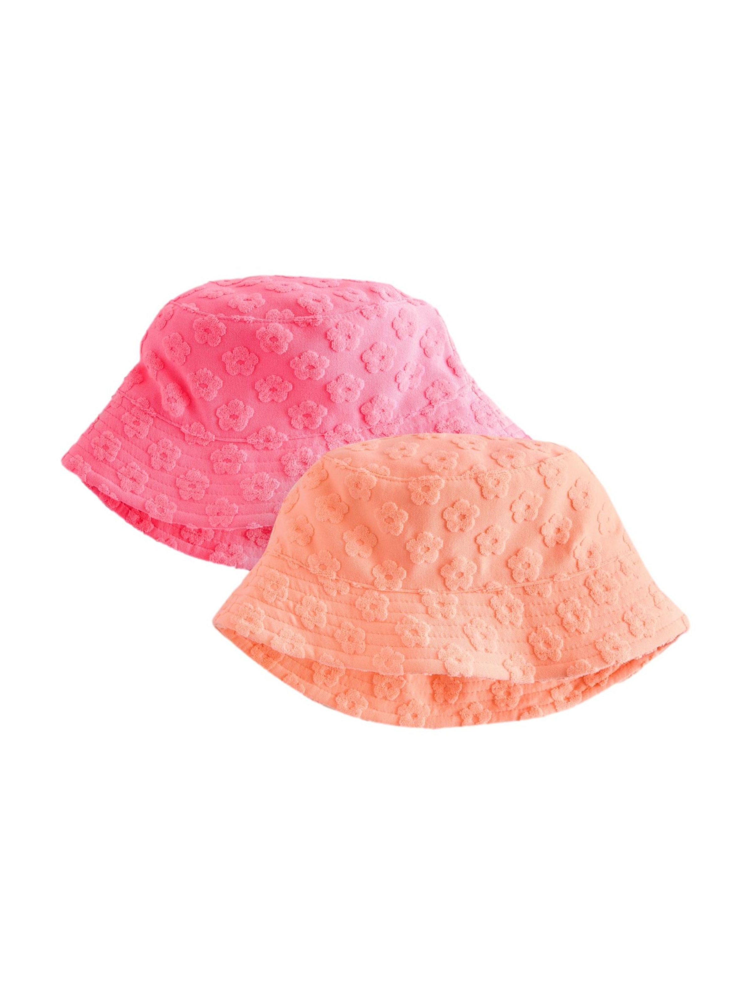 Chapeau Next en orange : devant