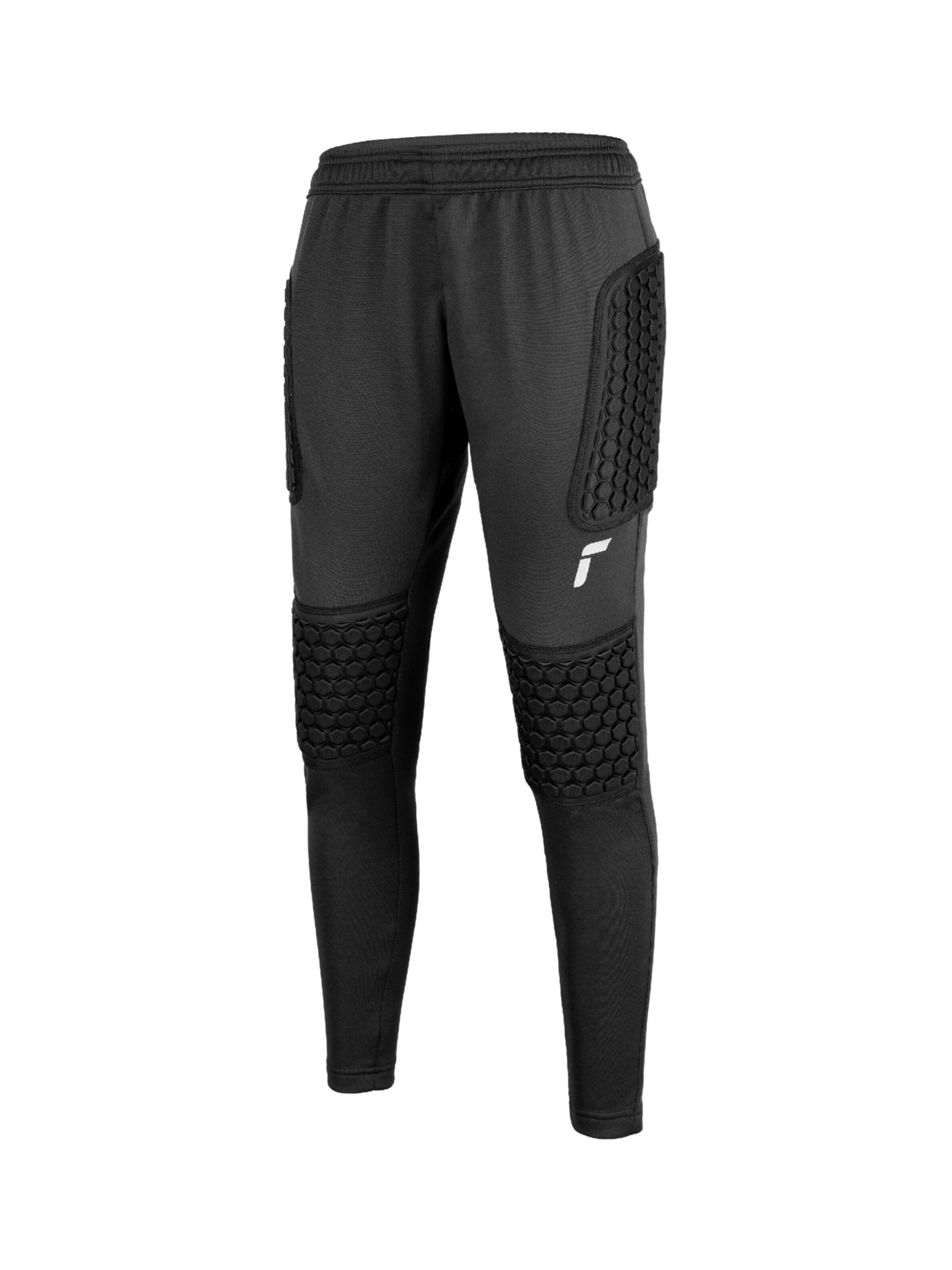 REUSCH Slimfit Sporthose 'Contest II' in Schwarz: Vorderseite