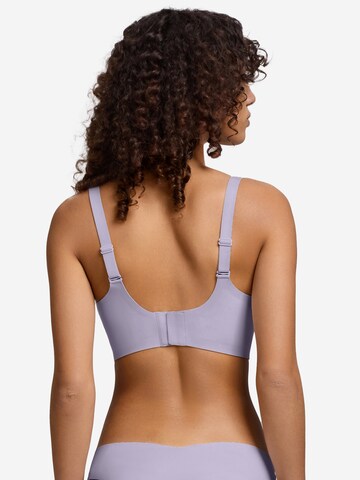 SHARICCA Push-up Bra 'SHARICCA Seamless Wireless Bra' in Purple
