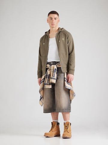 TIMBERLAND Ζακέτα φούτερ σε πράσινο