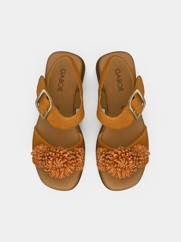 GABOR Sandále - Oranžová