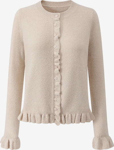 SASSYCLASSY Strickjacke in beige, Produktansicht