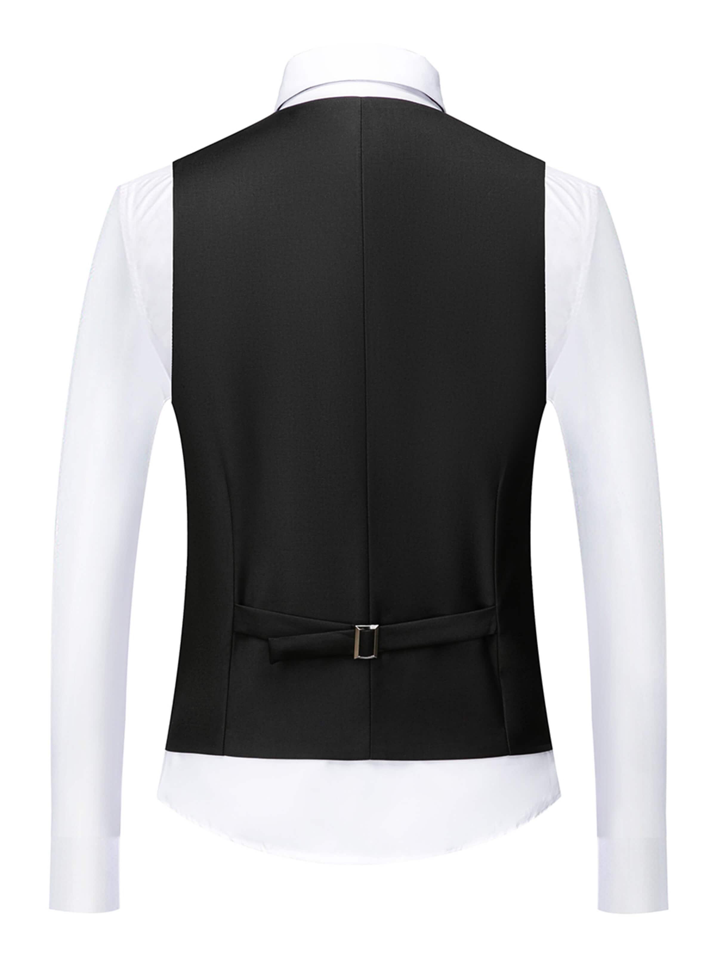 YOUTHUP Slim fit Suit 'Terzett' in Black