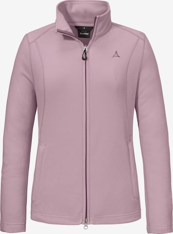 Schöffel Funktionsfleecejacke 'Leona3' in Pink: Vorderseite