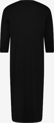 juoda Cartoon Megzta suknelė
