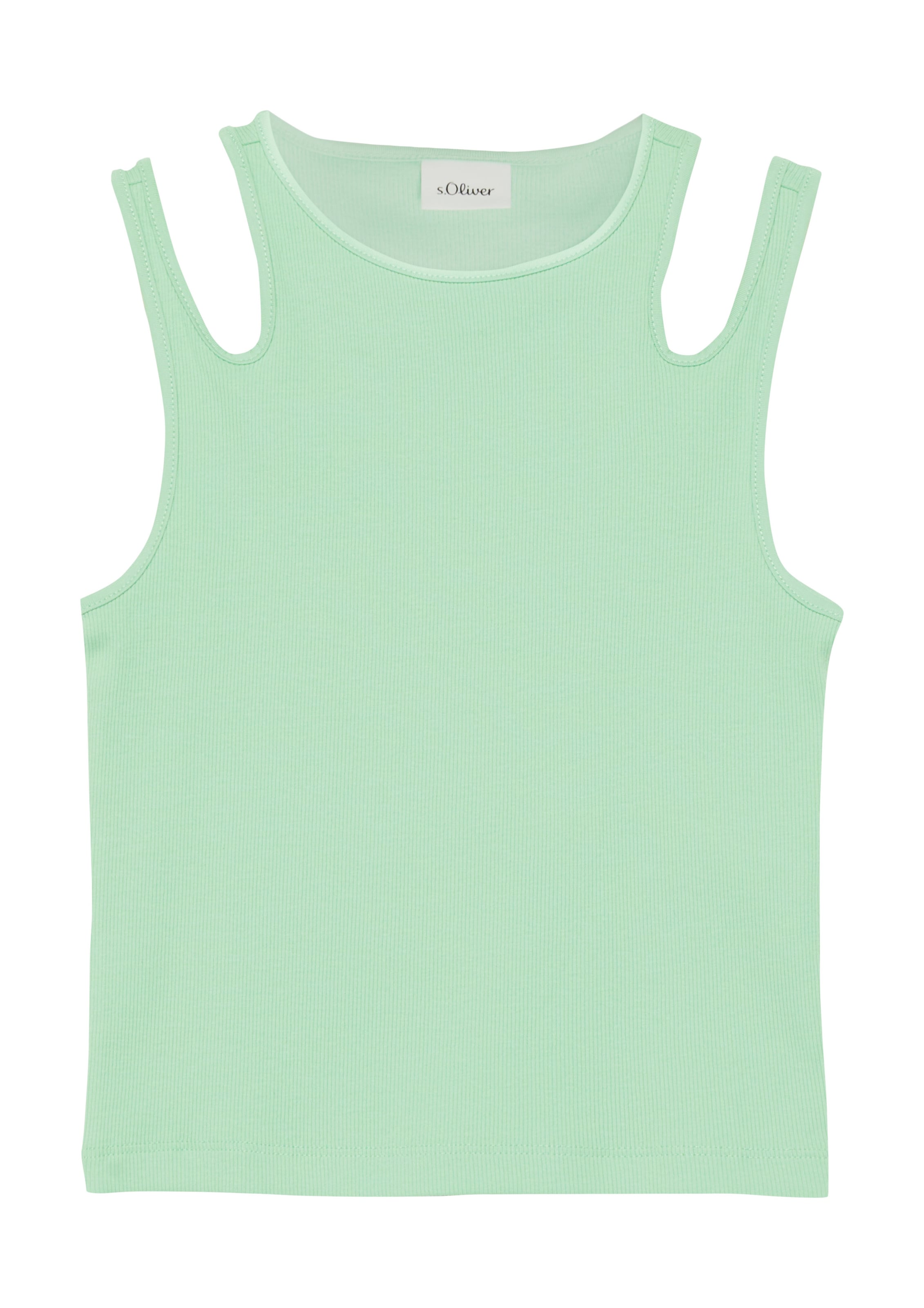 T-Shirt s.Oliver en vert : devant