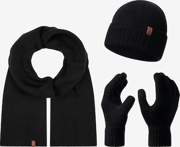 Rock Creek Mütze in Schwarz: Vorderseite