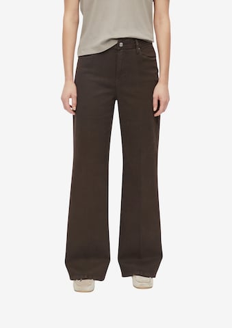 s.Oliver Wide Leg Jeans 'Suri' in Braun: Vorderseite