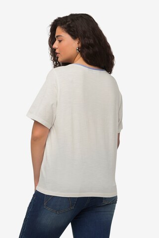 T-shirt Ulla Popken en blanc