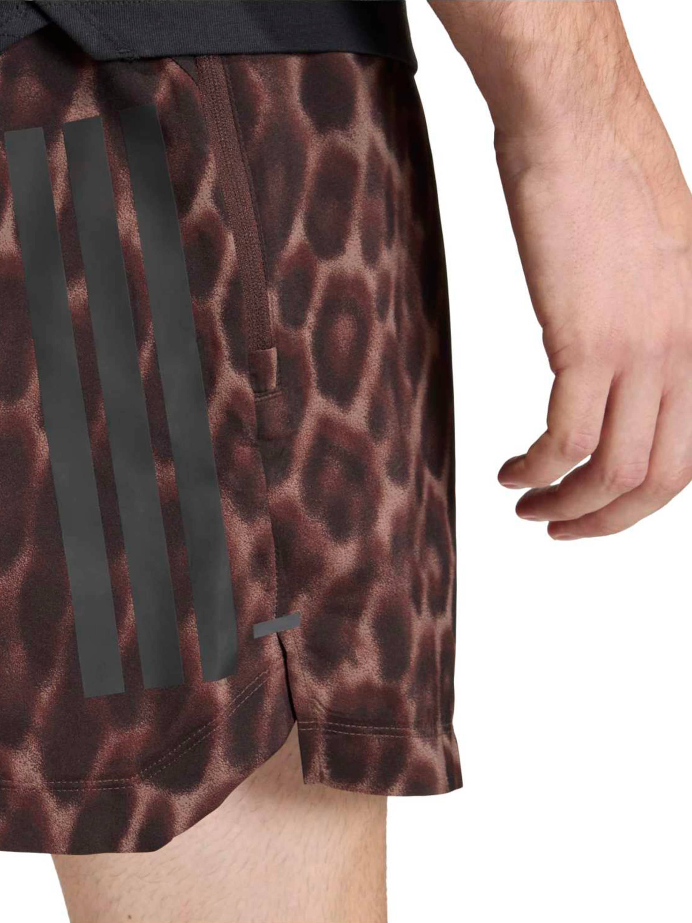 ADIDAS PERFORMANCE Loosefit Sportovní kalhoty 'D4T PW' – hnědá