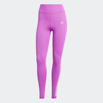 ADIDAS PERFORMANCE Skinny Sporthose 'Optime' in Lila