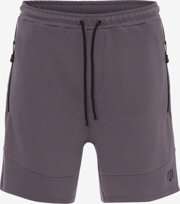 MOROTAI Regular Sporthose 'INTERLOCK' in Schwarz: Vorderseite