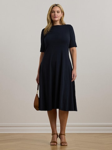 Robe Lauren Ralph Lauren Plus en bleu : devant