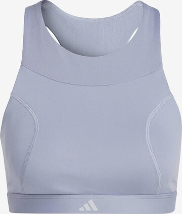 ADIDAS PERFORMANCE Sports Bra in Purple: front