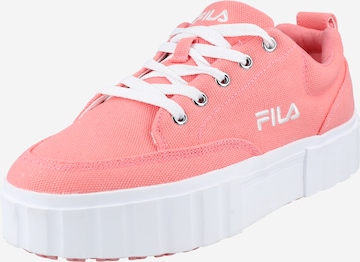 FILA Låg sneaker i rosa: framsida