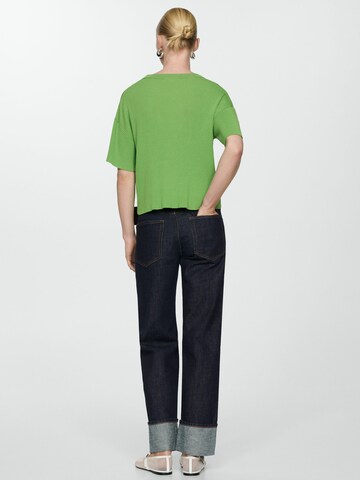 MANGO Pullover 'Gabi' in Grün