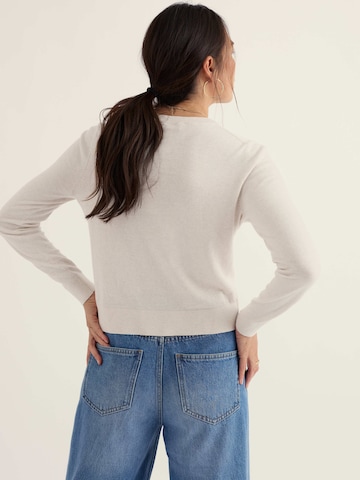Cardigan 'Dancing Light' Seasalt Cornwall en beige