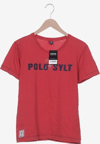 Polo Sylt T-Shirt M in Rot: predná strana