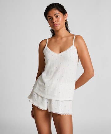 Hunkemöller Pyjama in Wit