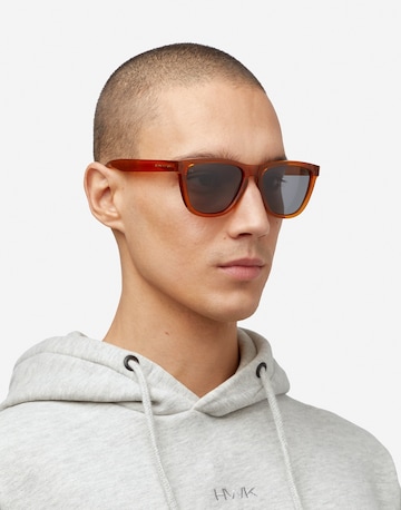 Lunettes de soleil 'One Raw' HAWKERS en marron : devant