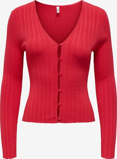 ONLY Strickjacke 'BREE' in S in rot, Produktansicht