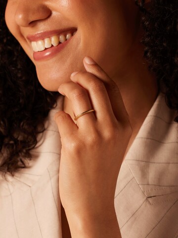Bague Lucardi en or : devant