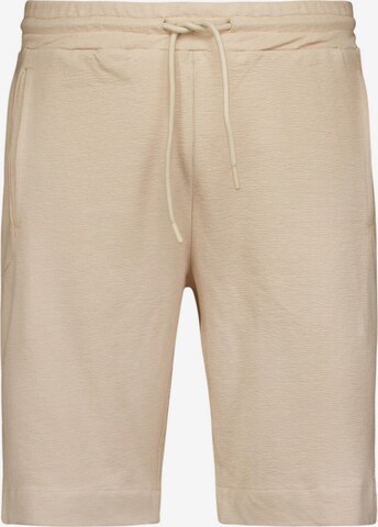 No Excess Regular Pants in Beige: front