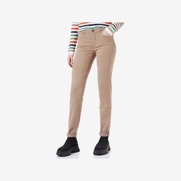 Marc O'Polo Skinny Hose in Braun: predná strana