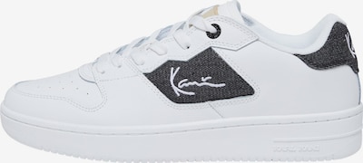 Karl Kani Baskets basses en beige / noir / blanc, Vue avec produit