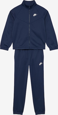 Nike Sportswear Trenirka za tek | modra barva: sprednja stran
