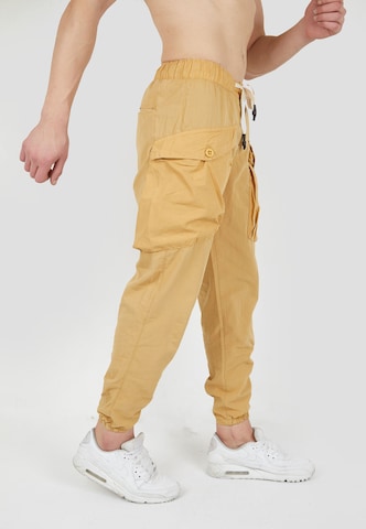 Tom Barron Tapered Pants in Yellow
