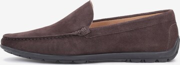 Mocassin Kazar en marron : devant