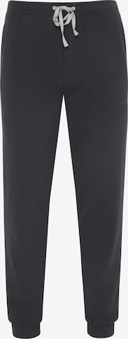 HAJO Hose 'Herren Sweathose mit Bündchen, Premium Komfort' in Schwarz: Vorderseite
