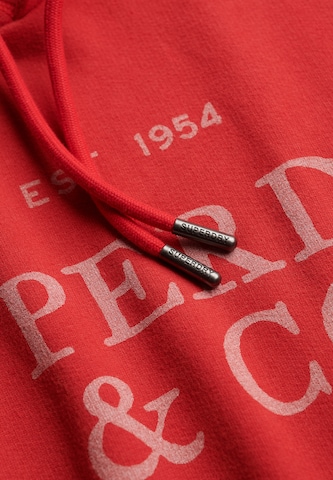 Sweat-shirt '1954 Company' Superdry & Co en rouge