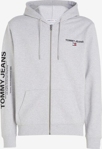 Tommy Jeans Sweatshirt 'REG ENTRY' in Grau: predná strana
