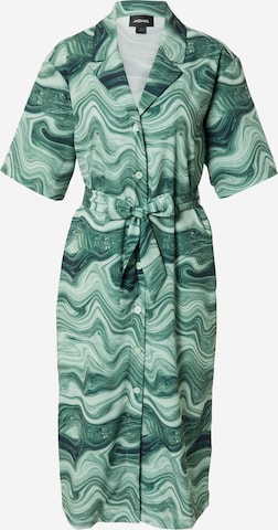 Monki - Vestido em verde: frente