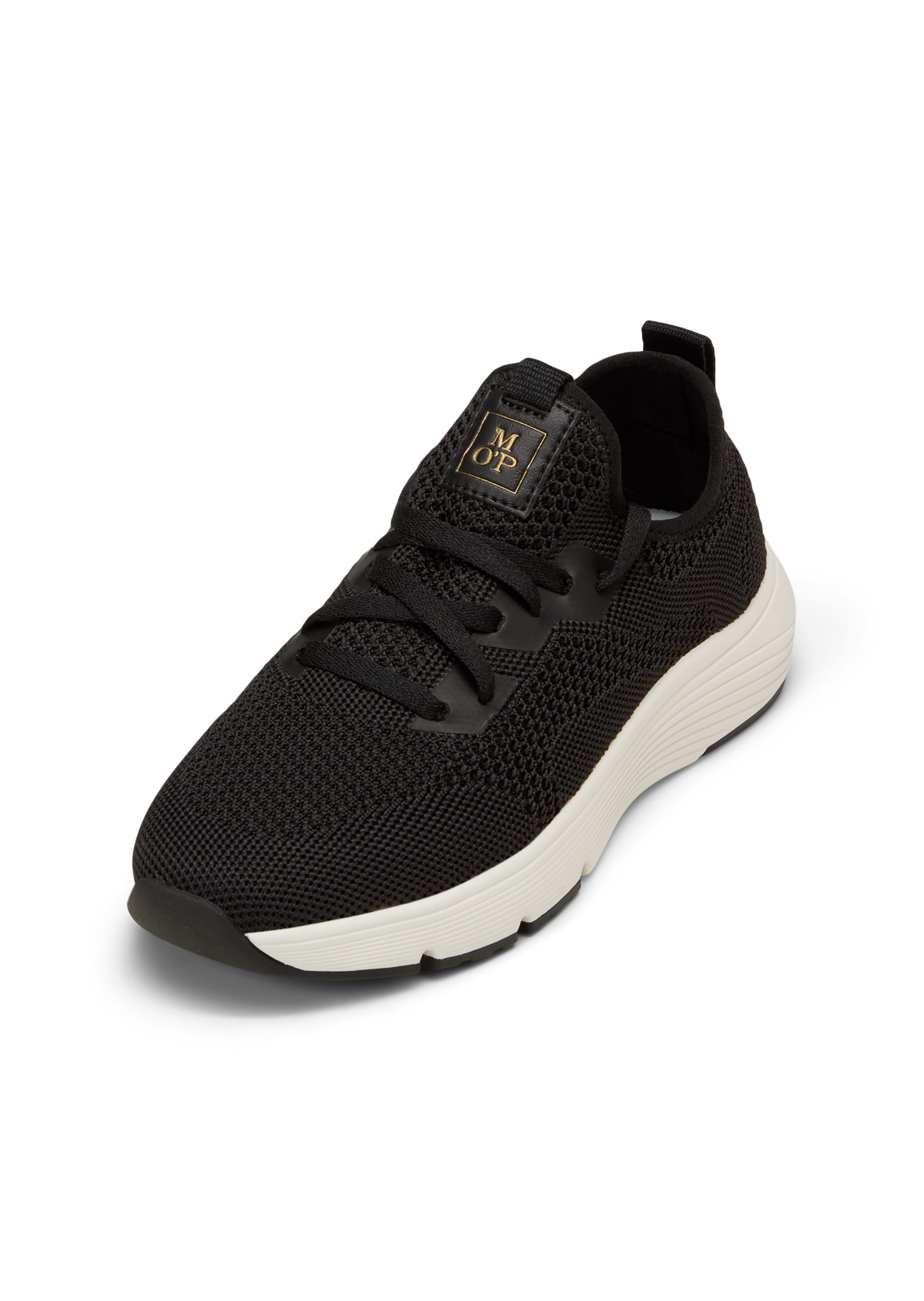 Marc O'Polo Platform trainers 'Leila' in Black: front